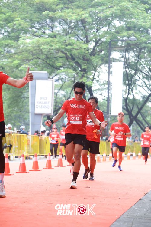 Race photo from ONE RUN 10K 2025