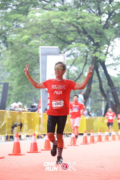 Race photo from ONE RUN 10K 2025