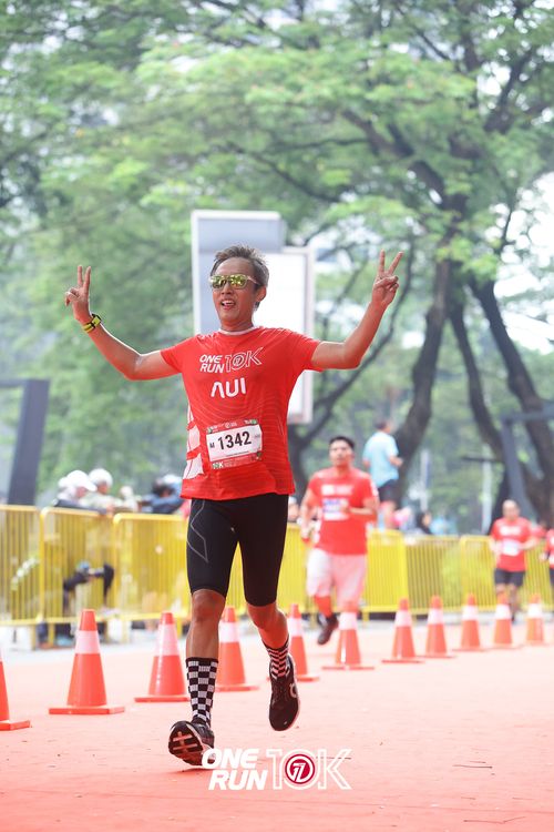 Race photo from ONE RUN 10K 2025