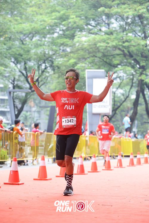 Race photo from ONE RUN 10K 2025