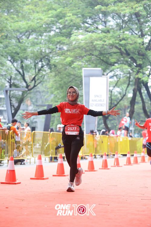Race photo from ONE RUN 10K 2025