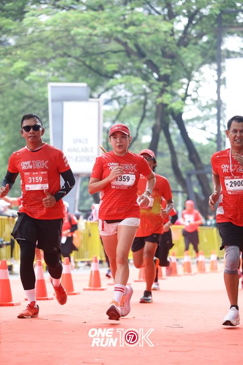 Race photo from ONE RUN 10K 2025