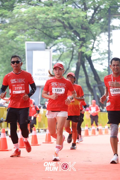 Race photo from ONE RUN 10K 2025