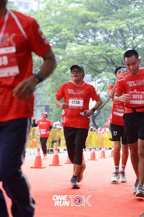 Race photo from ONE RUN 10K 2025