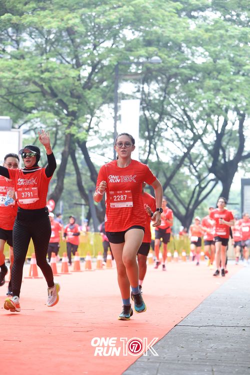 Race photo from ONE RUN 10K 2025