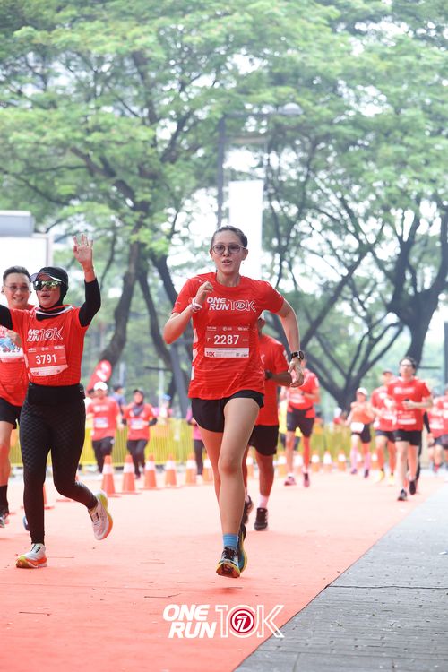 Race photo from ONE RUN 10K 2025