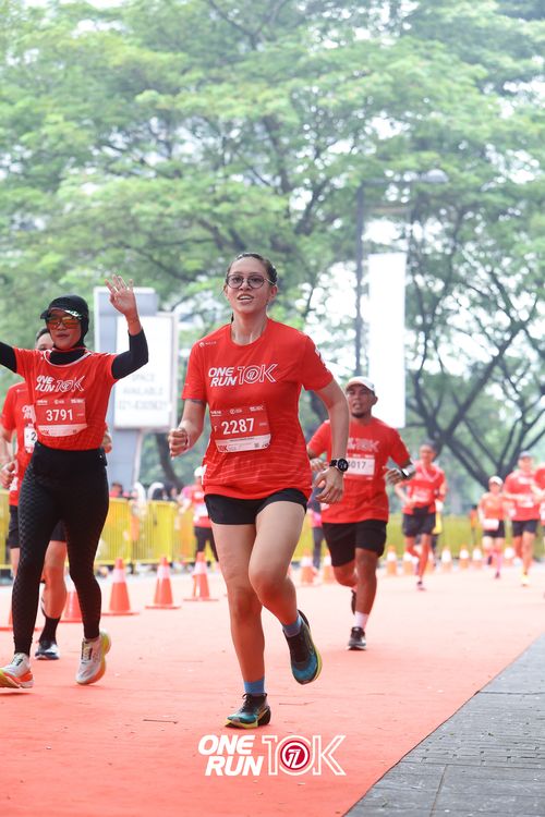 Race photo from ONE RUN 10K 2025