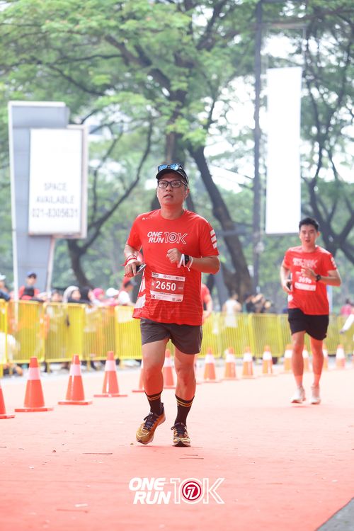 Race photo from ONE RUN 10K 2025
