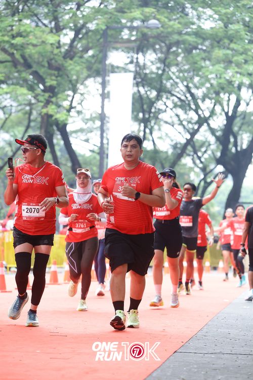 Race photo from ONE RUN 10K 2025