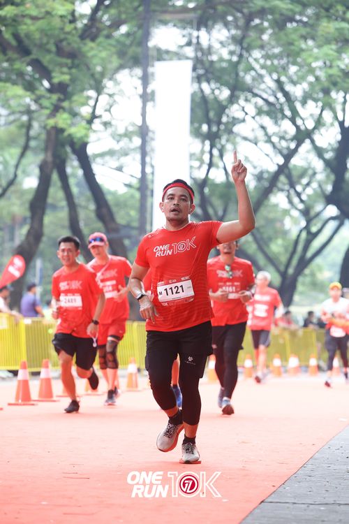 Race photo from ONE RUN 10K 2025