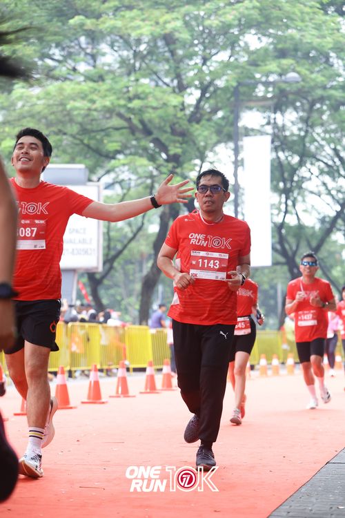 Race photo from ONE RUN 10K 2025