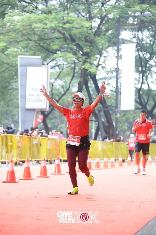 Race photo from ONE RUN 10K 2025