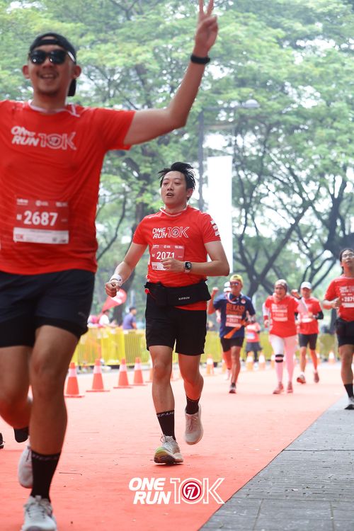 Race photo from ONE RUN 10K 2025