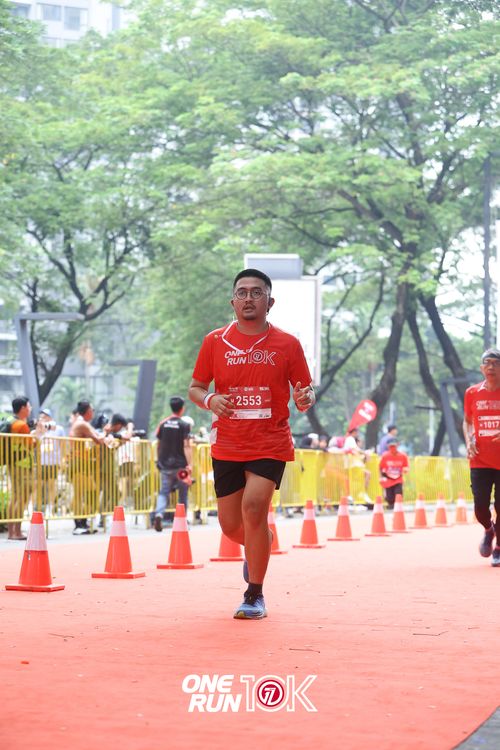 Race photo from ONE RUN 10K 2025