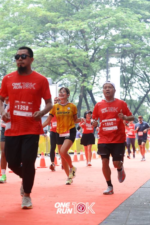 Race photo from ONE RUN 10K 2025
