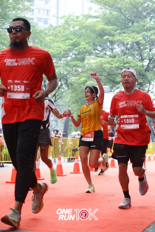 Race photo from ONE RUN 10K 2025