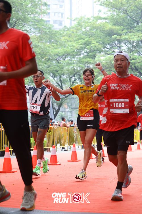 Race photo from ONE RUN 10K 2025