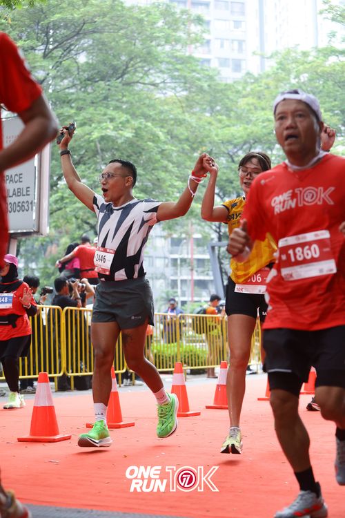 Race photo from ONE RUN 10K 2025