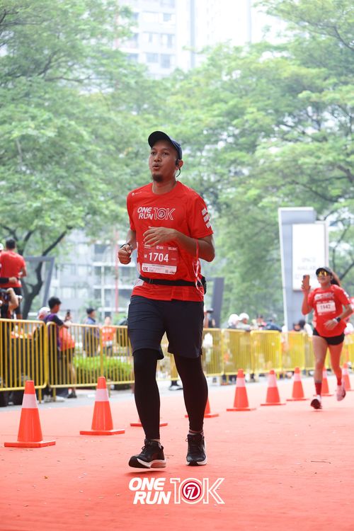 Race photo from ONE RUN 10K 2025
