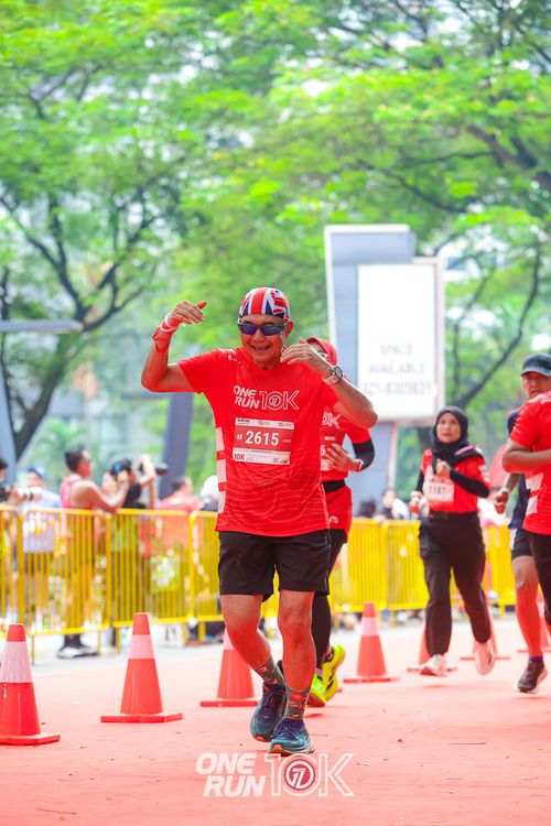 Race photo from ONE RUN 10K 2025