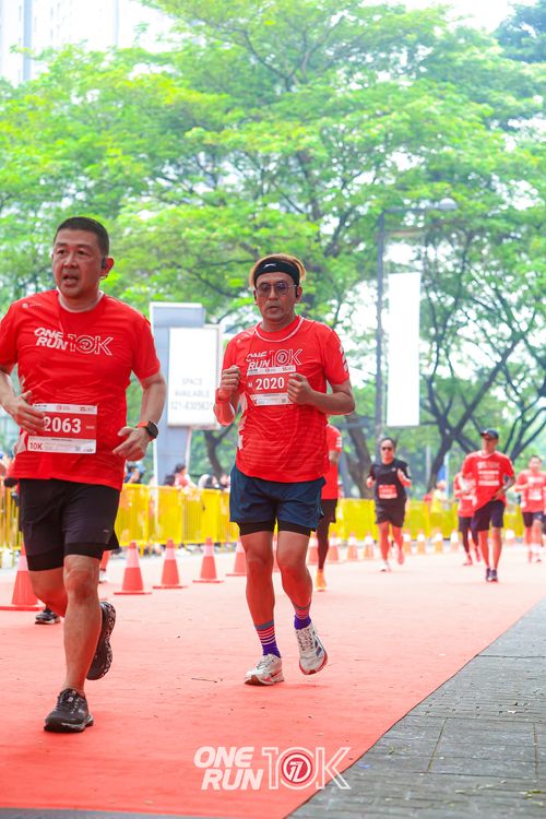 Race photo from ONE RUN 10K 2025