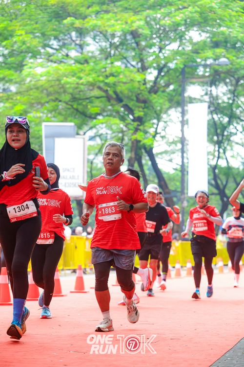 Race photo from ONE RUN 10K 2025