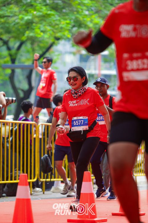 Race photo from ONE RUN 10K 2025