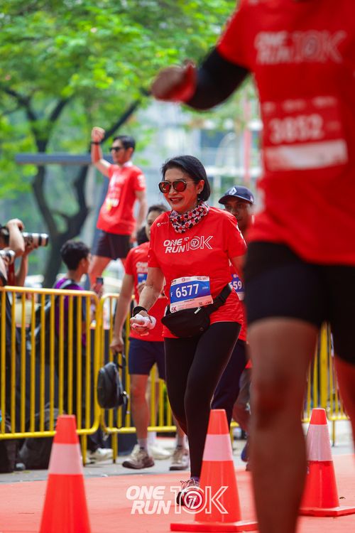 Race photo from ONE RUN 10K 2025