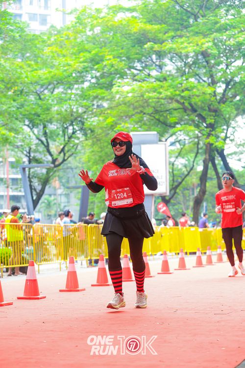 Race photo from ONE RUN 10K 2025