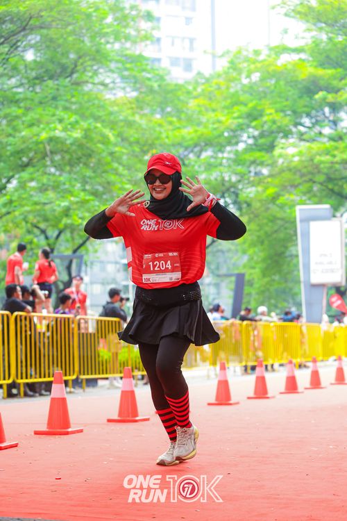 Race photo from ONE RUN 10K 2025