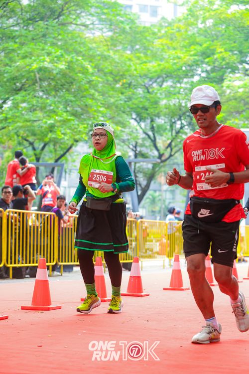 Race photo from ONE RUN 10K 2025