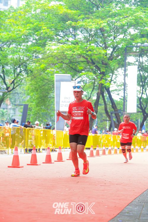 Race photo from ONE RUN 10K 2025