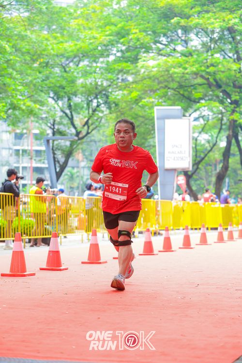 Race photo from ONE RUN 10K 2025