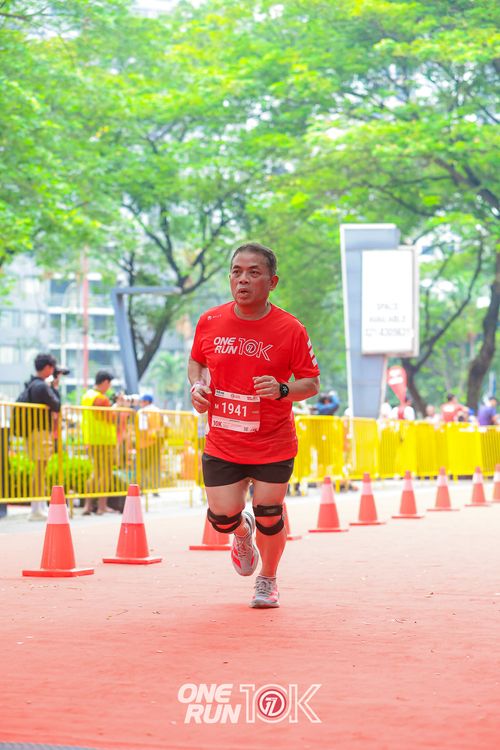 Race photo from ONE RUN 10K 2025
