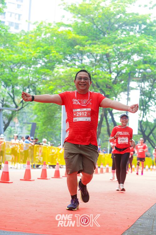 Race photo from ONE RUN 10K 2025