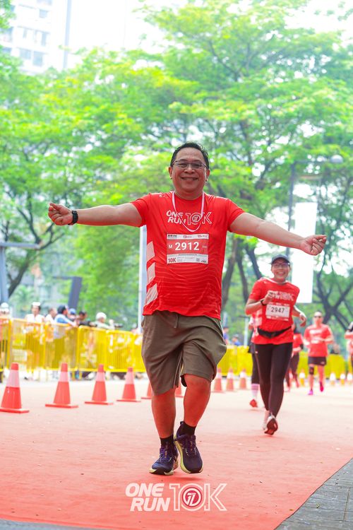 Race photo from ONE RUN 10K 2025