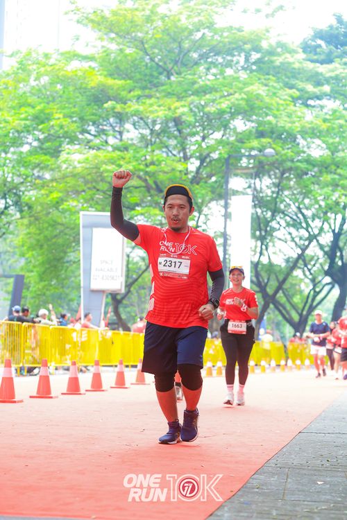 Race photo from ONE RUN 10K 2025