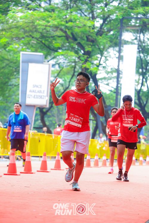 Race photo from ONE RUN 10K 2025
