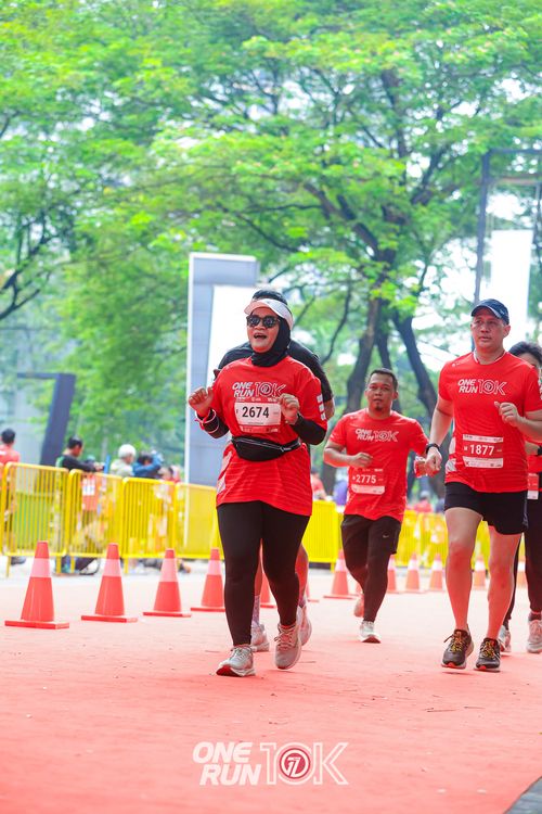 Race photo from ONE RUN 10K 2025