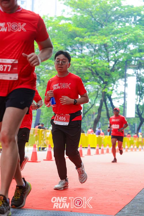 Race photo from ONE RUN 10K 2025
