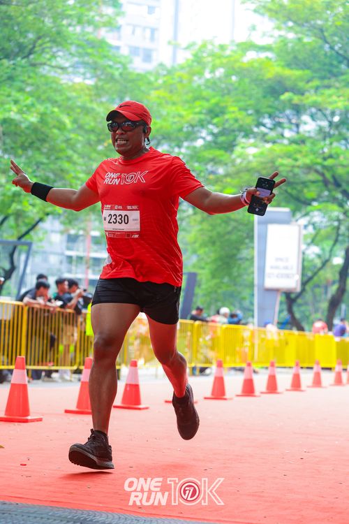 Race photo from ONE RUN 10K 2025