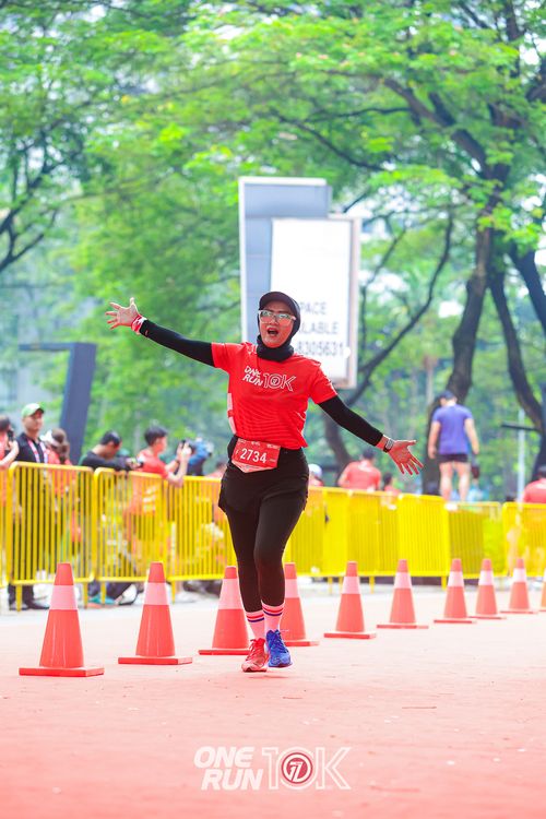 Race photo from ONE RUN 10K 2025