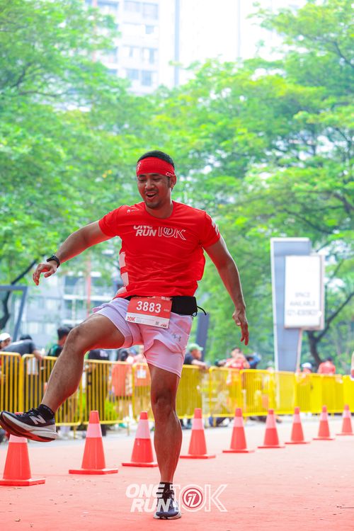 Race photo from ONE RUN 10K 2025