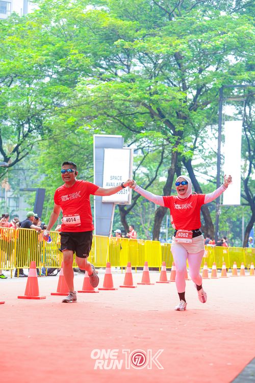 Race photo from ONE RUN 10K 2025