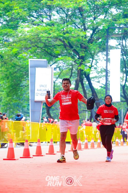 Race photo from ONE RUN 10K 2025