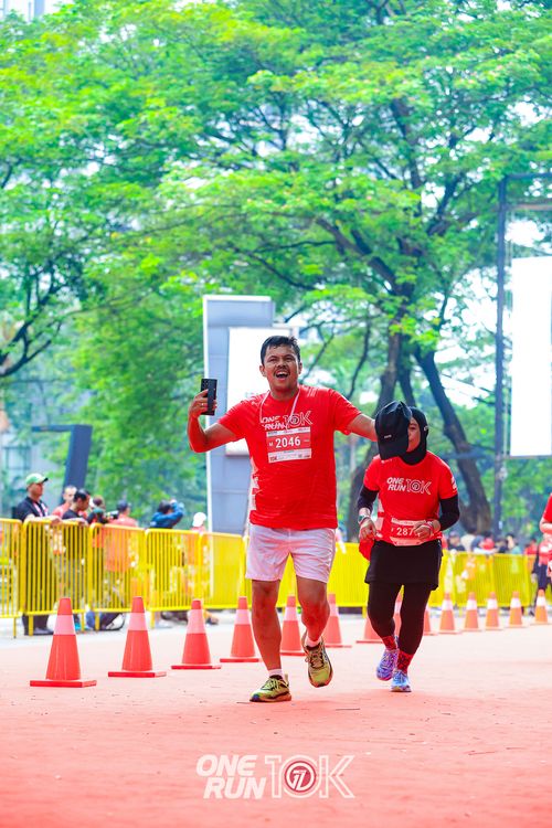 Race photo from ONE RUN 10K 2025