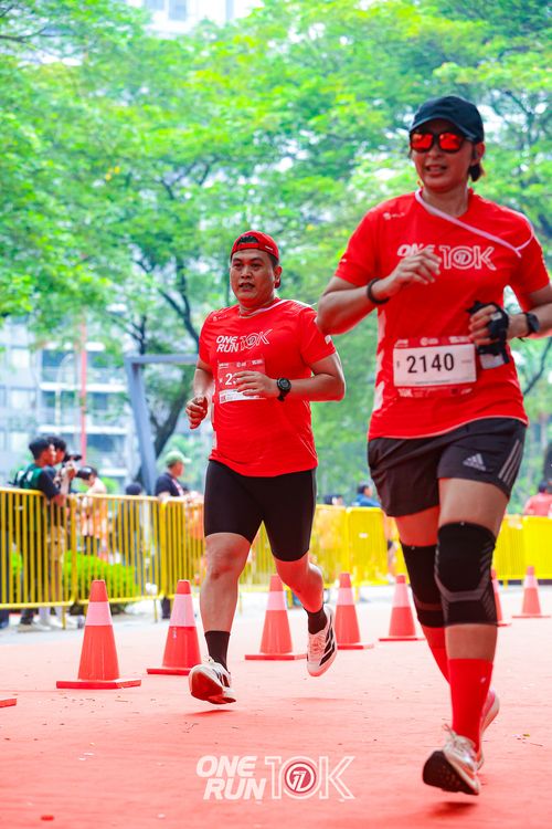 Race photo from ONE RUN 10K 2025