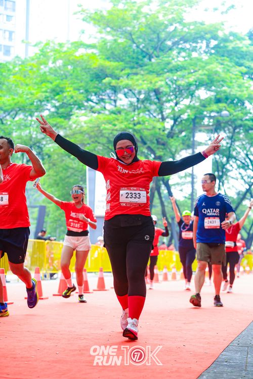 Race photo from ONE RUN 10K 2025