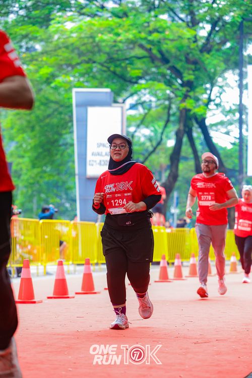 Race photo from ONE RUN 10K 2025