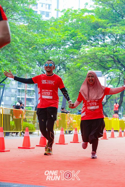 Race photo from ONE RUN 10K 2025